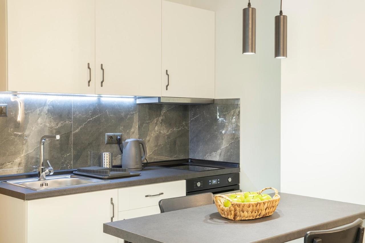 Appartamento Elena Luxury Living Paralía Skotínis Esterno foto