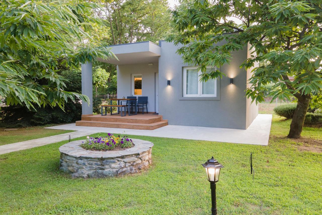 Appartamento Elena Luxury Living Paralía Skotínis Esterno foto