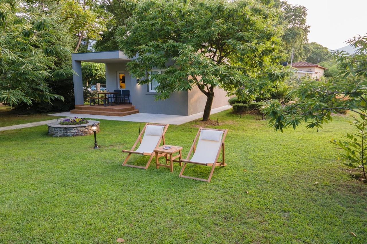 Appartamento Elena Luxury Living Paralía Skotínis Esterno foto